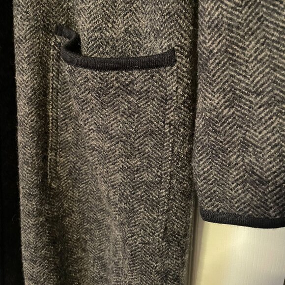 Madewell Herringbone Courton Sweater Coat– Size L (NWT) - Picture 5 of 7